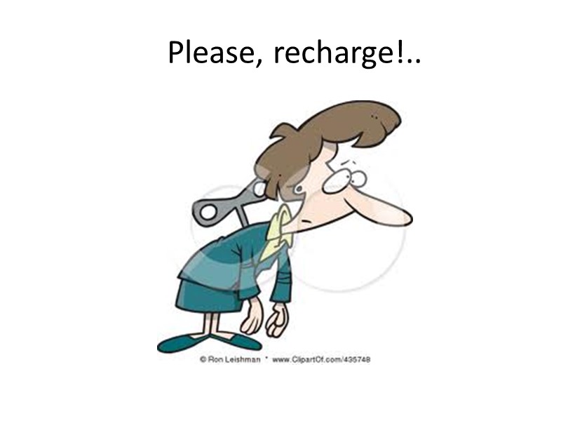 Please, recharge!..